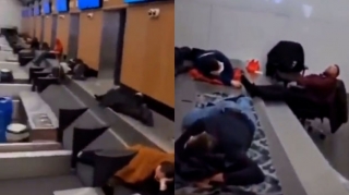 Yüzlərlə xarici ölkə vətəndaşı İstanbul aeroportunda gecələdi – VİDEO 