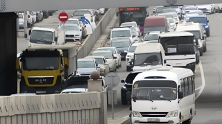 Дорожное движение вокруг Хырдаланской развязки будет организовано по новой схеме - ВИДЕО