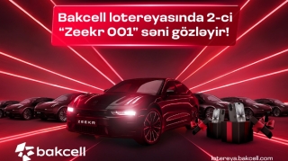 "Bakcell" lotereyasında 2-ci "Zeekr 001" səni gözləyir! 