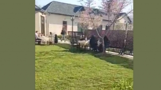 Göyçayda restoranda nişan mərasimi keçirənlər cərimələndi  - FOTO
