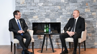 Azərbaycan və İsrail prezidentləri görüşdü - FOTOLAR 