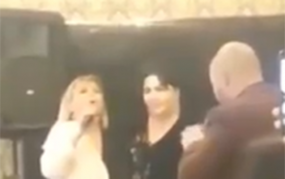 Direktorun ad günündə Mətanət İsgəndərli də olub - Video 