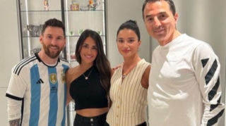 Messi azərbaycanlı iş adamı ilə paylaşım etdi  - FOTO