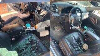 В Сумгайыте мужчина разбил стекло автомобиля и украл кошелек   - ВИДЕО - ФОТО