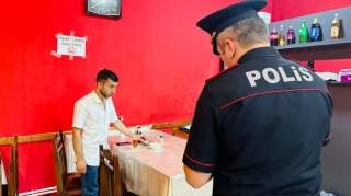 Balakəndə qapalı məkanda siqaret çəkənlər inzibati məsuliyyətə cəlb edilib 