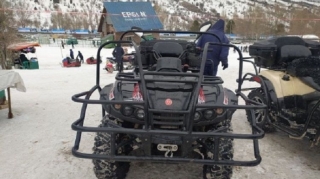 Qubada kvadrosikl aşıb, ölən var