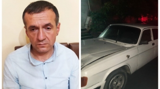Şəkidə piyadanı vurub qaçan "QAZ-31" sürücüsü saxlanıldı  - FOTO - VİDEO