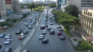 Bakıda bu yollarda  sıxlıq var - SİYAHI 
