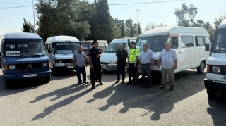 Saatlıda avtobus və mikroavtobuslarda təhlükəsizlik yoxlamaları aparılıb   - FOTO