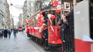 İstanbulda tramvayın bərpa edilməsinin SƏBƏBİ   - FOTO - VİDEO