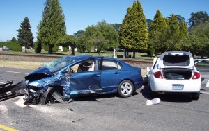 Ağstafada yol qəzası baş verib, xəsarət alanlar var