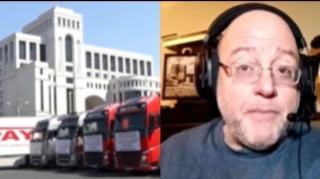 Erməni jurnalist Laçınla sərhəddəki “TIR şousu”nu ifşa etdi: “Yük maşınları boş idi   - VİDEO