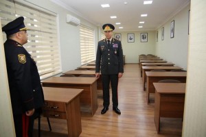 Nazir Vilayət Eyvazov DİN-in əsaslı təmir olunmuş məktəbində olub - FOTO