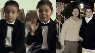 Oğullarını belə təbrik etdilər - VİDEO