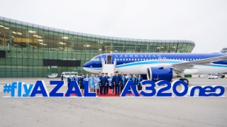 AZAL-ın donanmasına daha bir “Airbus A320neo” əlavə olundu - FOTO - VİDEO