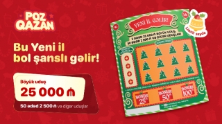 Bayrama özəl “Yeni il gəlir”  lotereyası satışa çıxdı - FOTO