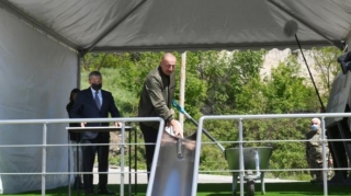 Şuşada 1 saylı ümumtəhsil məktəbinin təməli qoyulub 