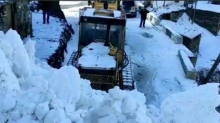 Dağıstanda güclü qar uçqunu: yollar bağlandı 