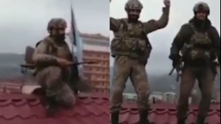 Şuşaya bayrağımızı ilk sancan qəhrəmanın ailəsi danışdı   - VİDEO