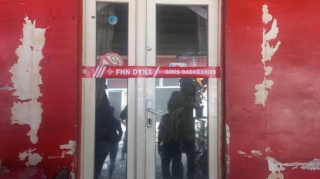 Qubada yanğın təhlükəli kafenin fəaliyyəti dayandırıldı - VİDEO