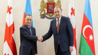 Ramil Usubov Gürcüstanın müdafiə naziri ilə görüşüb
