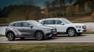 Ранжируем кроссоверы Mercedes-Benz GLA  и GLB 250 4matic