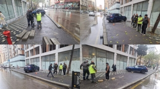 Sahibkarın özbaşınalığının qarşısını qurum işçiləri aldı - FOTO - YENİLƏNİB 