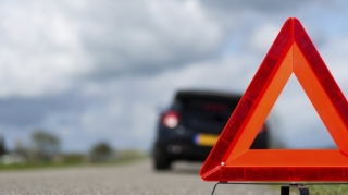 Şəmkirdə avtomobil qəzası baş verib