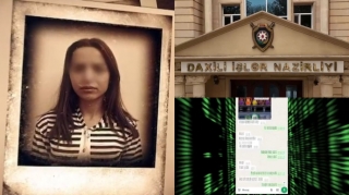 Naxçıvanda onlayn kazino işlədən qız tutuldu - VİDEO