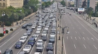 Bakının bu yollarında tıxac var - SİYAHI   - FOTO