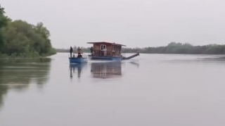 Kürdə suyun səviyyəsi yüksəlir - Daşqın təhlükəsi - FOTO 