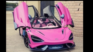 Xüsusi sifarişlə yığılan çəhrayı “McLaren 765LT Spider” sahibinə təhvil verilib – FOTO 