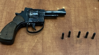 Ağdaşda üzərində tapança gəzdirən şəxs tutulub  - VİDEO