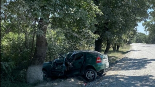 Xaçmazda avtomobil ağaclara çırpılıb, bir neçə nəfər xəsarət alıb