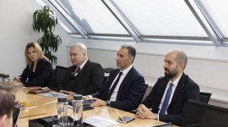 Nazir Londonda Çarlz Hatami ilə görüşdü - FOTOLAR 