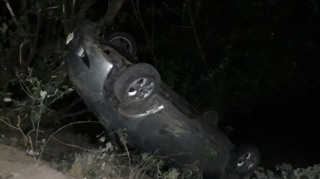 Zaqatalada avtomobil dərəyə aşıb, xəsarət alanlar var - FOTO 