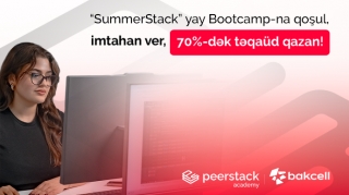 “Bakcell”in dəstəyi ilə gənclər üçün “SummerStack Bootcamp” başlayır 