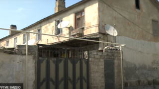 "NZS"də yaşayış binası qəzalı vəziyyətə düşdü - VİDEO