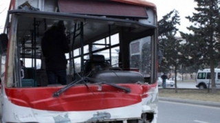 Bakıda qəza törədən avtobus sürücüsünə ağır cəza verildi 