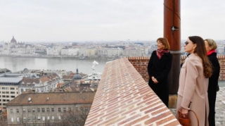 Мехрибан Алиева поделилась кадрами визита в Венгрию  - ФОТО