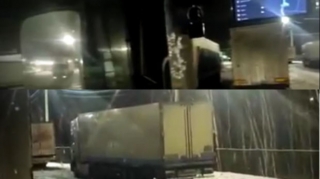 Rusiya Belarus sərhədindən Azərbaycana aid yük maşınlarını buraxmır - VİDEO 