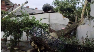 Yağış və güclü külək Zaqatalanın kəndlərinə ziyan vurdu