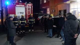 FHN təlim etmək istədi - Yanlış park edilən maşınlara görə yanğın avtomobilləri hərəkət edə bilmədi - VİDEO