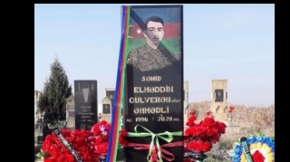Şəhid Əhmədli Elməddinin 25 yaşı qeyd olundu - FOTO
