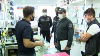 Bakıda növbəti polis reydi keçirilib  - FOTO