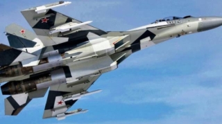 Rusiyanın Su-35 təyyarəsi Ukraynada qəzaya uğradı 