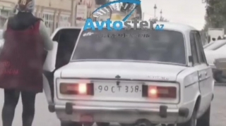 Maşının nömrəsini bana əllə yazan taksi sürücüsü - Cəriməsi nə qədərdir? - VİDEO 