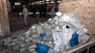 Gömrükdə götürülmüş 52 milyon manatlıq narkotik məhv edilib - FOTO