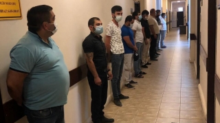 Bakıda yas mərasimi təşkil etmək istəyənlər cəzalandırıldı - FOTO 