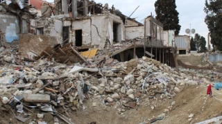 Təmas Qrupunun nümayəndələri Gəncədə Ermənistanın müharibə cinayətləri ilə tanış olublar